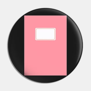 Back to School Bright Pink Pin