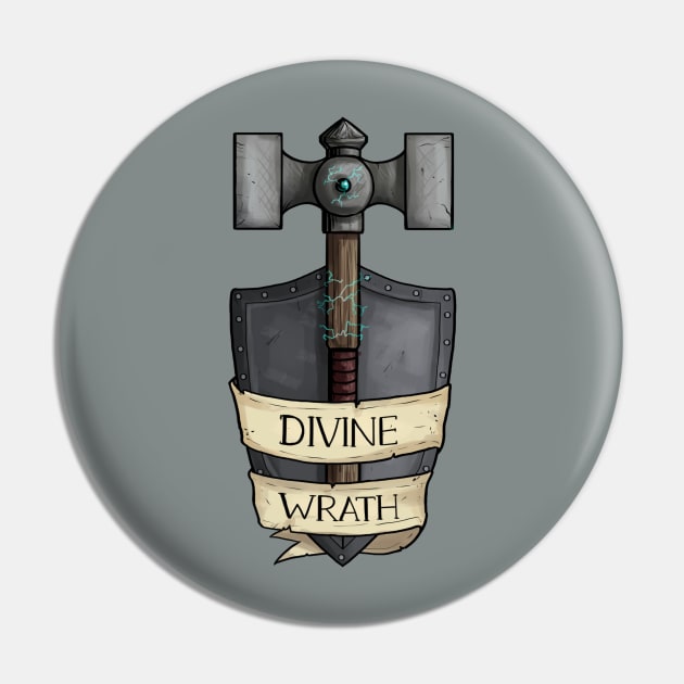 Cleric - Divine Wrath Pin by Sheppard56