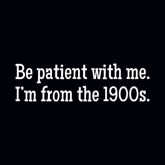 I'm From the 1900s by Eighties Flick Flashback