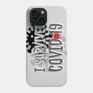 Coronavirus COVID-19 Survivor Phone Case