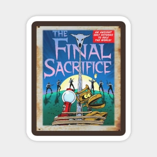 Mystery Science Rusty Barn Sign 3000 - Final Sacrifice Magnet