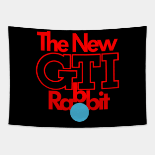 THE NEW RABBIT - advert Tapestry