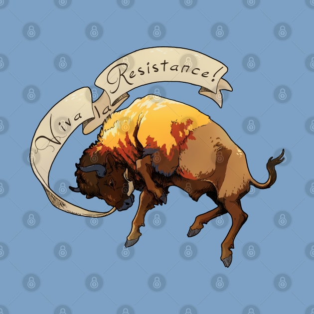 Resistance Bison by charamath