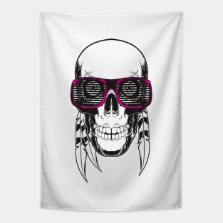 Shutter Skull Tapestry