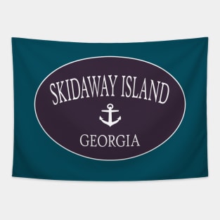 Skidaway Island Georgia Sea Islands Anchor Brown Tapestry