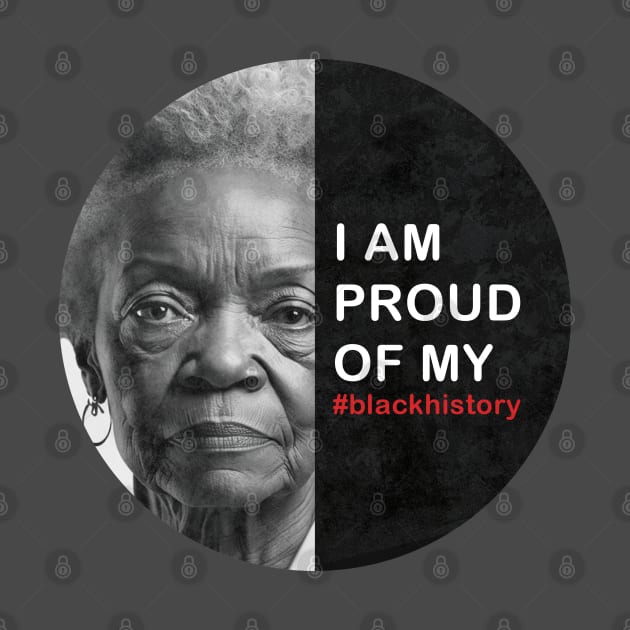 Old Woman Black History | Black History Month | Black Lives Matter | Juneteenth | Black Pride by JGodvliet