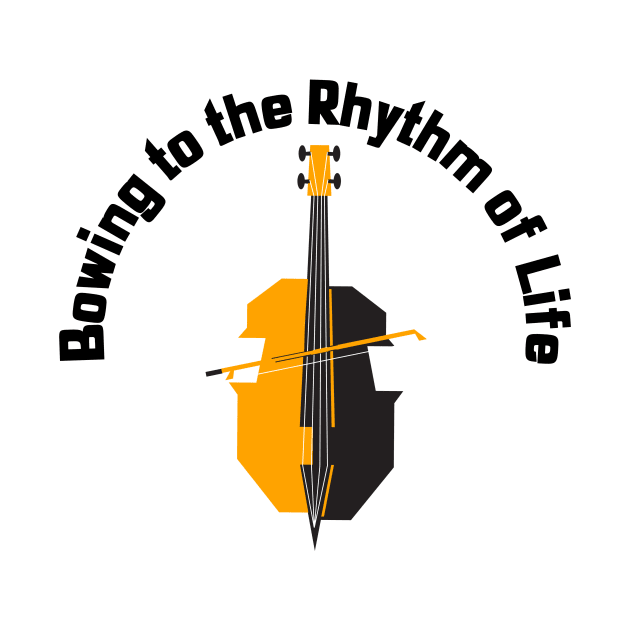 Bowing to the Rhythm of Life Cello by VOIX Designs