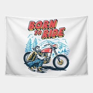 born to ride Tapestry
