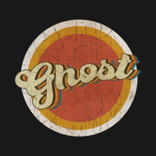 circle vintage Ghost T-Shirt