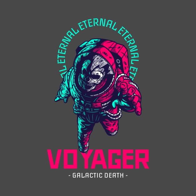 Space Horror Sci Fi Astronaut Cosmonaut by Tip Top Tee's