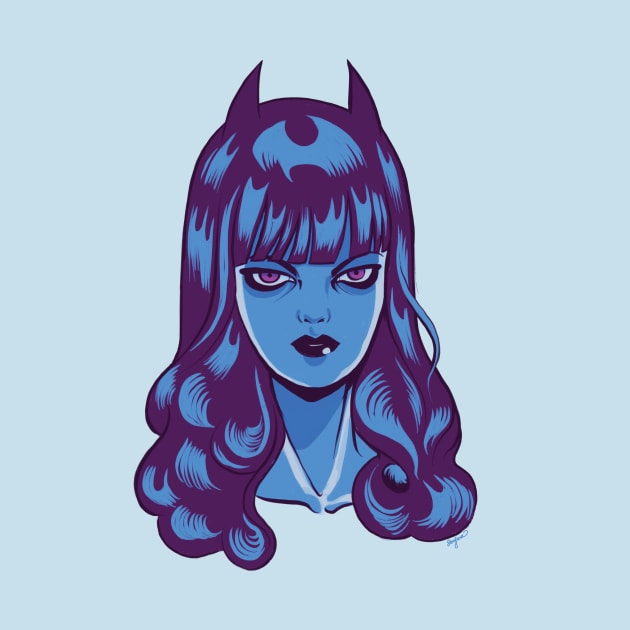 Moody Blue Devil by Soefara
