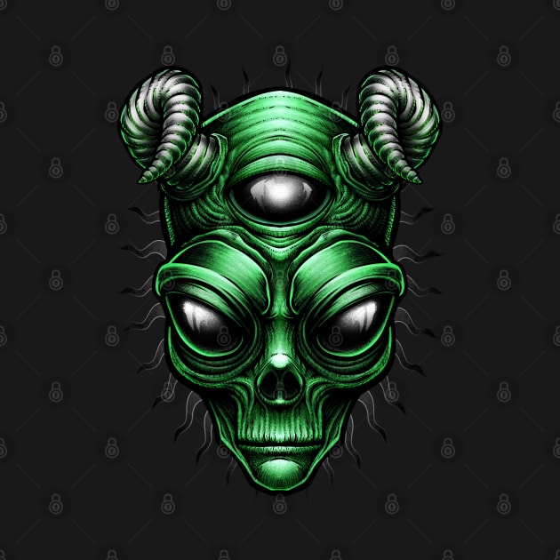 Demon  alien by Winya