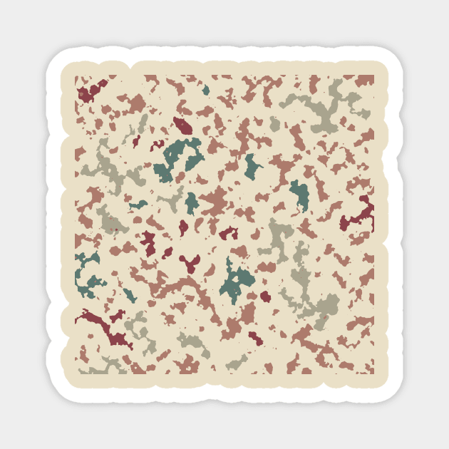 Army camouflage pattern Magnet by APDesign