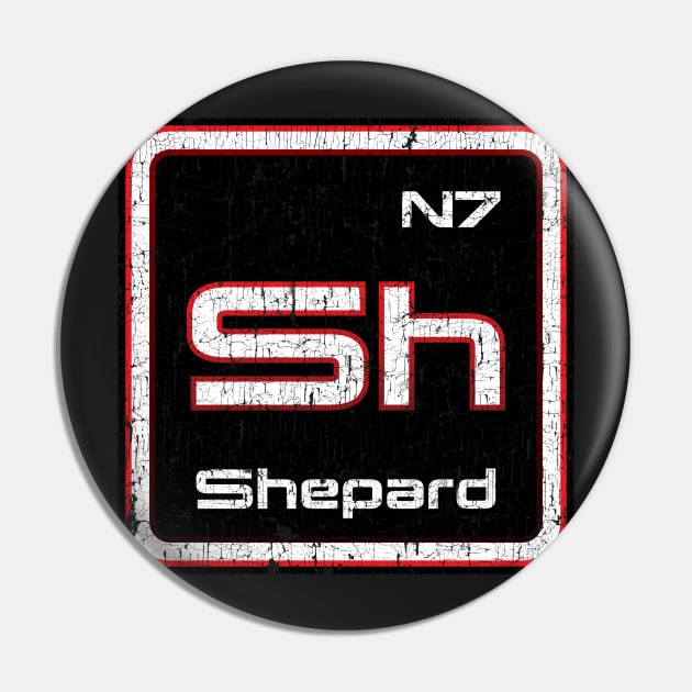 Element of Shep Grunge Pin by JWDesigns