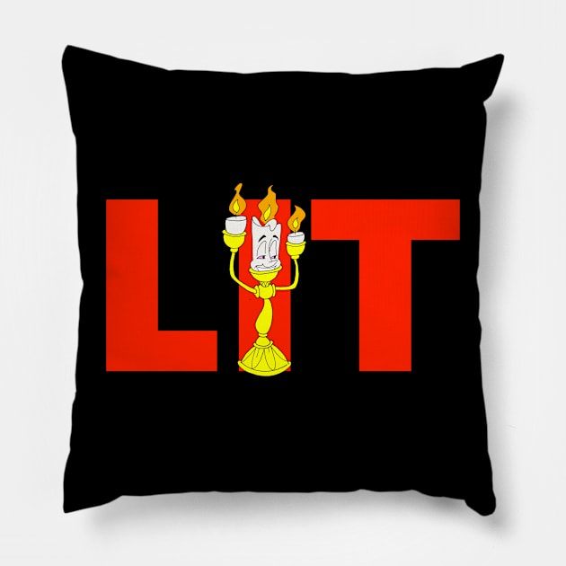 Lit Lumiere Pillow by Blaze_Belushi