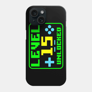 Level 15 Unlocked Phone Case