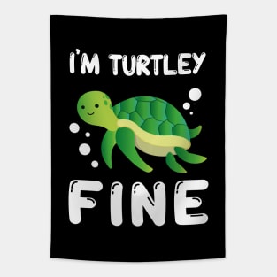 I'm Turtley Fine Tapestry