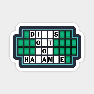 Harambe - Wheel of Fortune Magnet