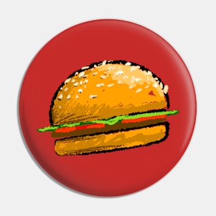 Burger Pin