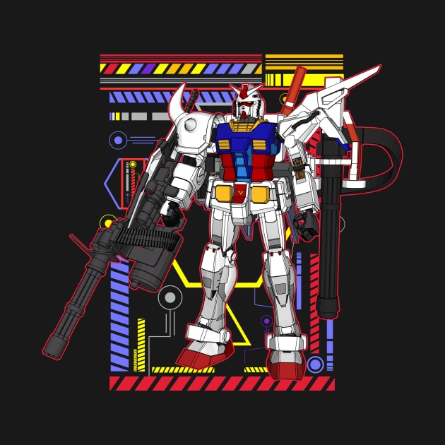 RX-78-2 Gundam by gblackid