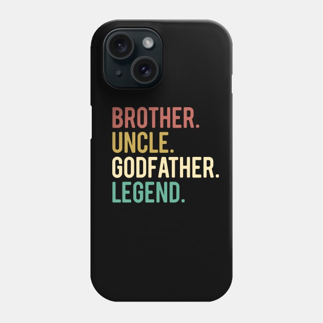 Uncle Godfather Legend Phone Case by rissander