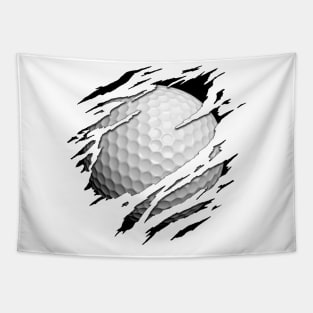 Golf Inside Me Tapestry