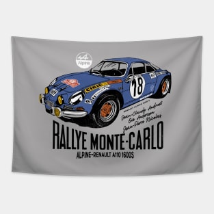 RENAULT ALPINE MONTECARLO RACE Tapestry