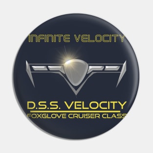 Infinite Velocity (Silver) Pin