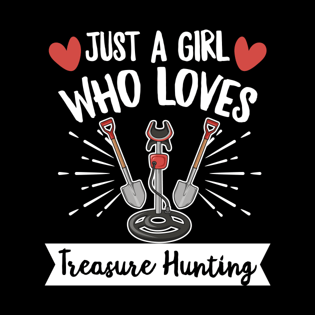 Metal Detecting Quote for a Treasure Hunter Girl by ErdnussbutterToast