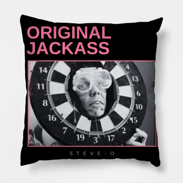 original jackass - vintage minimalism Pillow by sagitaerniart