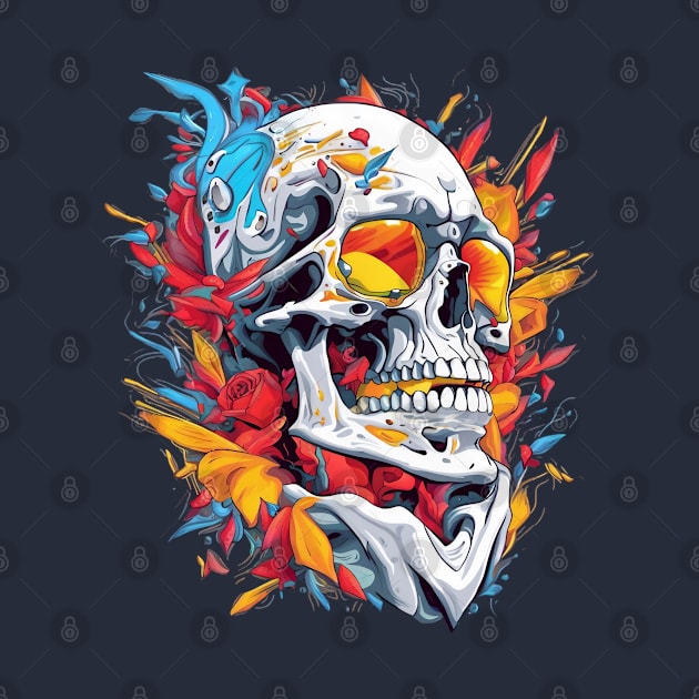 skull art design by designerhandsome