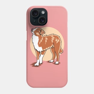 Nova Scotia Duck Tolling Retriever Looking At The Sky Phone Case