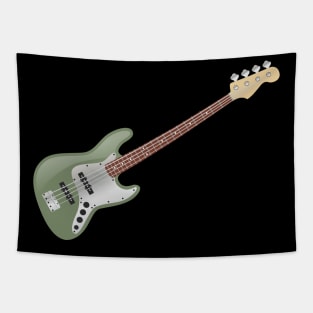Vintage Avocado Green Electric J-Bass Tapestry