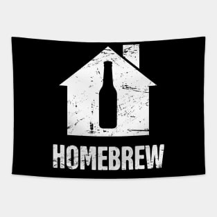 Funny Beer Home Brew Graphic Tapestry