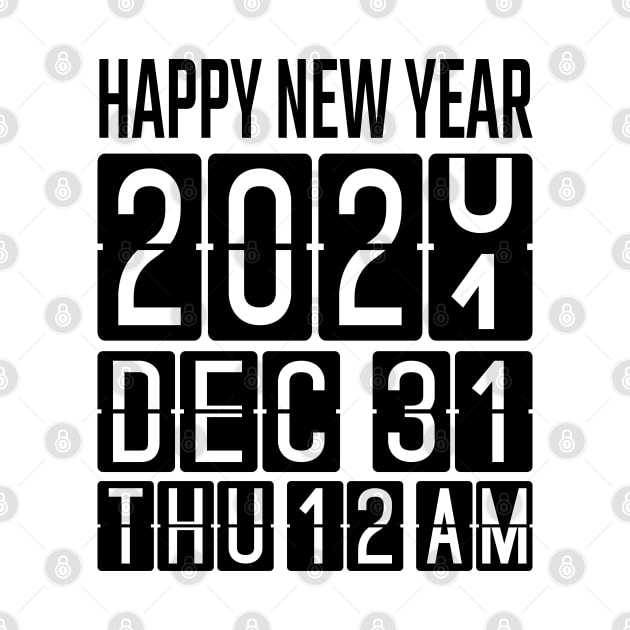 New Year Odometer, Happy New Year 2021 by MZeeDesigns