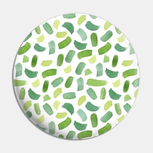 Green Splotches Pin