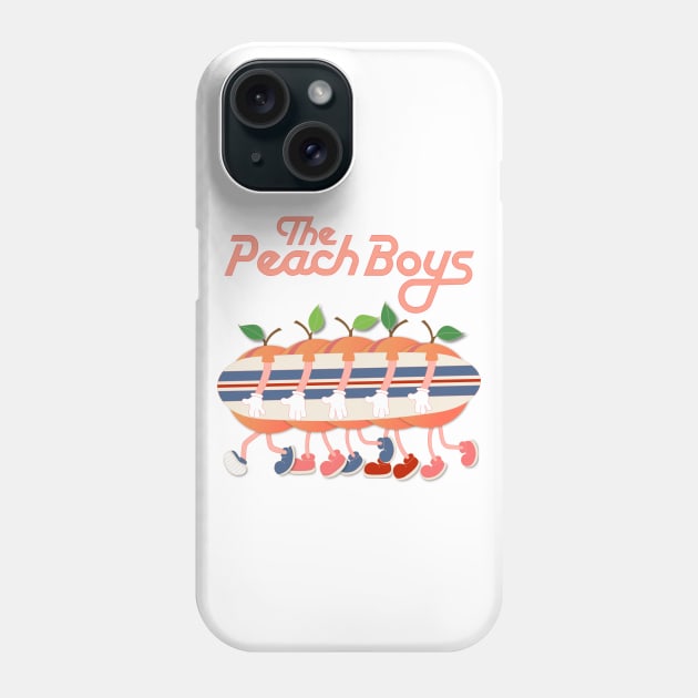 The Peach Boys Phone Case by RoeArtwork