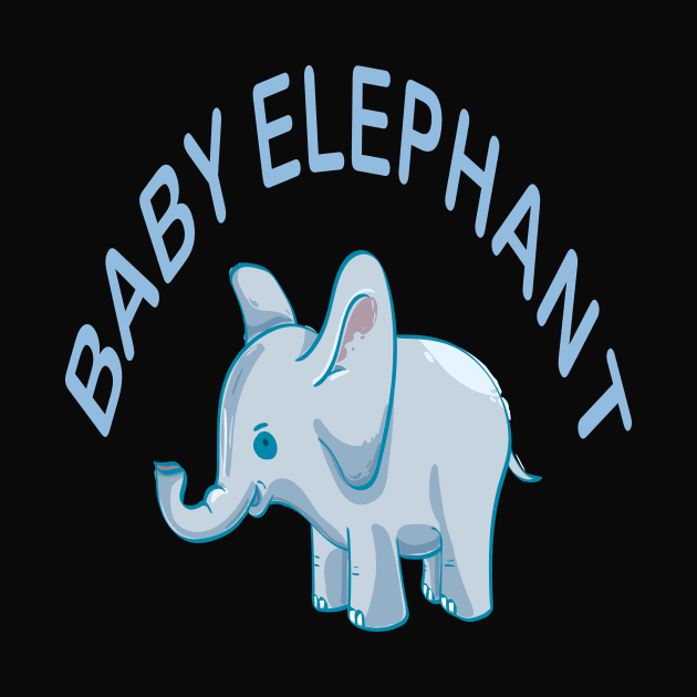 Baby Elephant by Joy Art