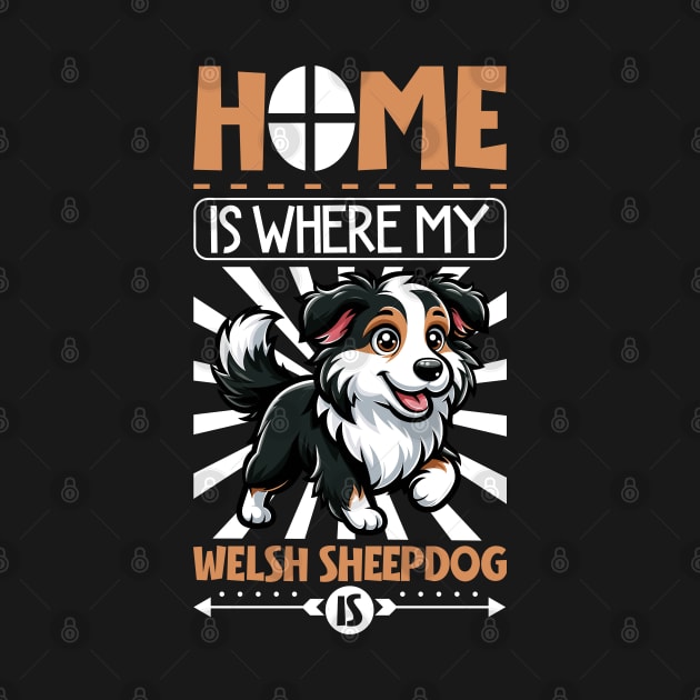 Home is with my Welsh Sheepdog by Modern Medieval Design