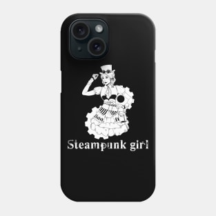 Steampunk Girl Mechanical Victorian England Science Fiction Phone Case