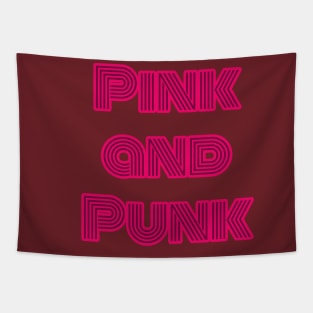 Pink and Punk Tapestry