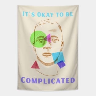 LGBTQ It's Okay to Be Complicated Tapestry