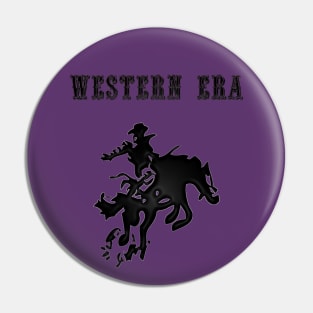 Western Era -  Cowboy on Horseback 10 Pin