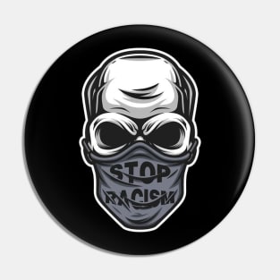 stop racism Pin