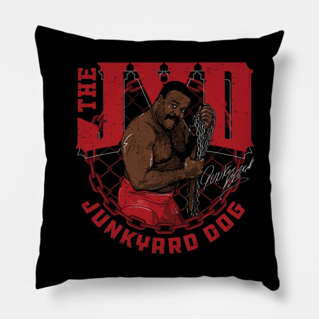 Junkyard Dog Chain Pillow by MunMun_Design