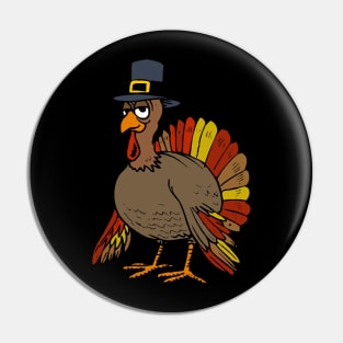 Thanksgiving Turkey Pin