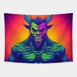 Pride Month Demon Tapestry