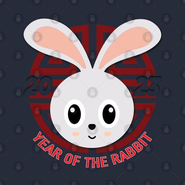 2023 Year of the Rabbit by TeeText