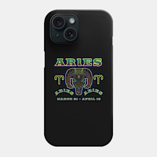 Aries 1a Black Phone Case