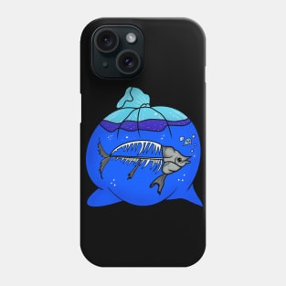 Zombie fish Phone Case